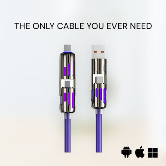 PowerLink™ 4-in-1 Smart Charging Cable for All Devices