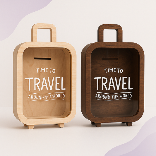 WanderVault Piggy Bank – Save Small, Explore Big